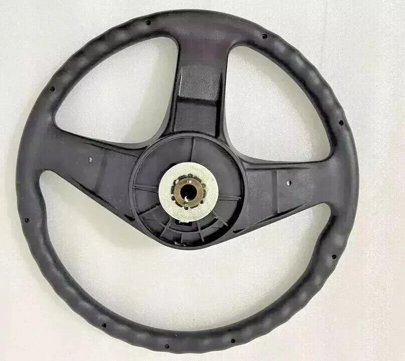 FOR Suzuki Samurai SJ410 SJ413 Jimny Steering Wheel With Horn Button Black Color Foto 4 de 4