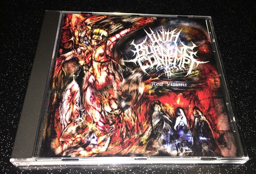 With Burning Contempt - Red Visions CD Rare OOP 2012 - Picture 1 of 4