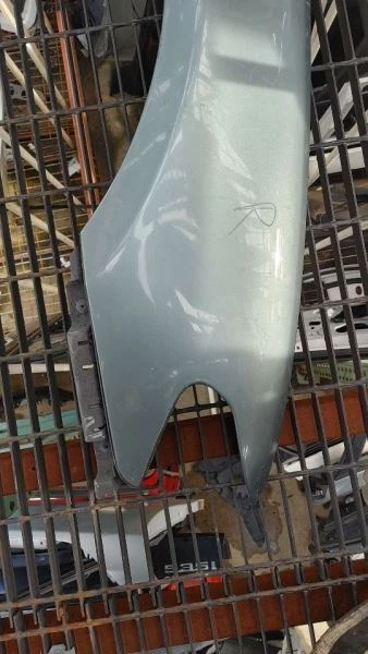 2002 2003 2004 2005, BMW 745LI, para-lama dianteiro direito, verde, PN: 41-35-7-061-662 - Imagem 2 de 4