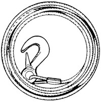 Powerwinch (carefree Of Colo) P7185400aj 7/32 X50' Cable W/hook Carded on sale Powerwinch (carefree Of Colo) P7185400aj 7/32 X50' Cable W/hook Carded on sale