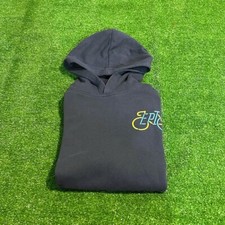 Old Navy Youth Long Sleeve Fleece Biker Epic Navy Blue Pullover Hoodie Size XL