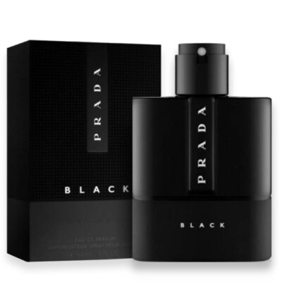 Prada Luna Rossa Black 3.3 oz/100 ml Eau de Parfum Spray for Men MADE IN FRANCEz