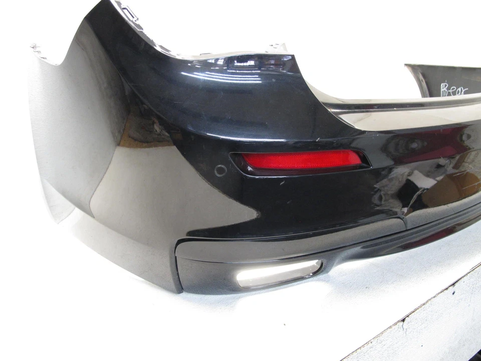 💚 CUBIERTA DEL PARACHOQUES TRASERO BMW 740i 750i 2013-2015 (negro sin envío) OEM M SPORT Foto 3 de 4