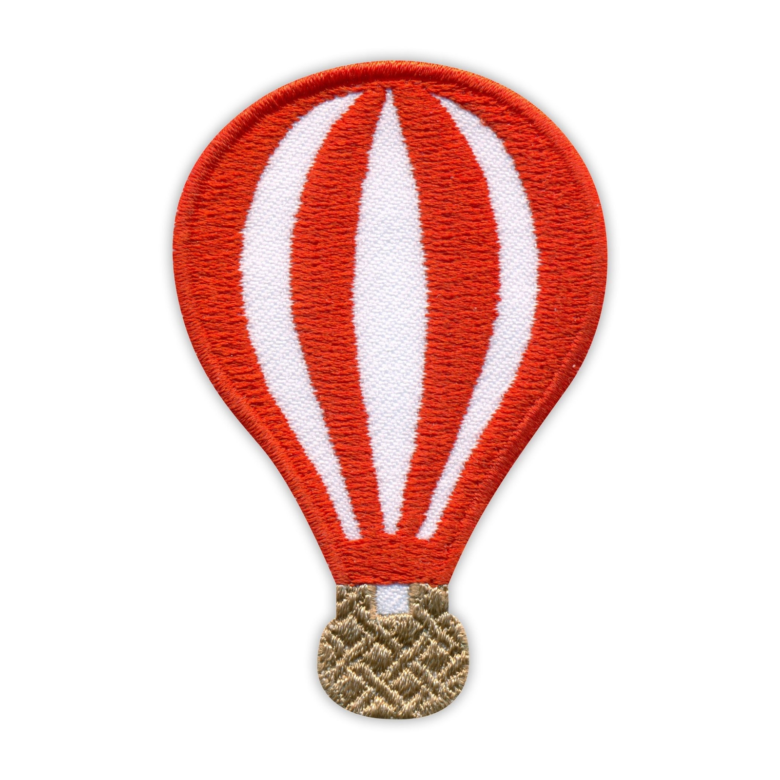 Embroidered Hot Air Balloon Iron-On Patch Badge
