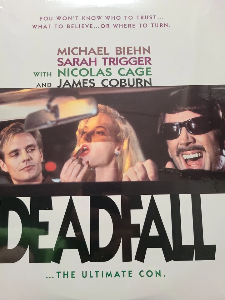 Deadfall NEW SEALED Laserdisc Laser disc Nicolas Cage James Coburn 1994 RARE! - Image 2 of 4