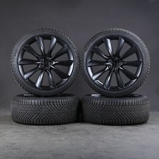 Original 22 Zoll Tesla Model X 5YJX Winterräder 1072246-00-E 1027247-00-F BLE