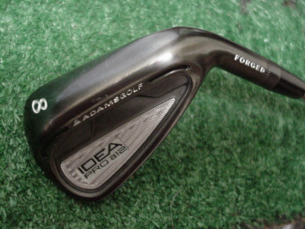 Left Handed Adams Idea 8 Iron Stiff Graphite Shaft Adams Grip Left Handed Adams Idea 8 Iron Stiff Graphite Shaft Adams Grip