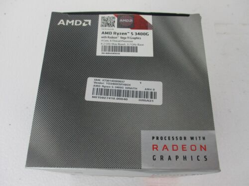 AMD Ryzen 5 3400G 3.7GHz Quad-Core Desktop Processor - Afbeelding 2 van 7