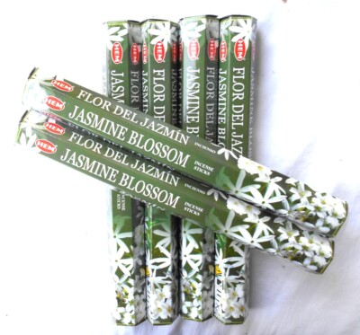 RÄUCHERSTÄBCHEN Marke HEM 6 Pck. á 20 Stück Jasmine Blossom Blüte incense