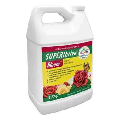 SUPERthrive Bloom 3-12-6 Low Nitrogen High phosphorus/10 essential micronutrient