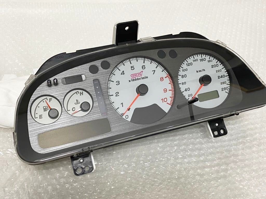 280km Speedometer Cluster For: Subaru Impreza GC8 GF8 WRX STI 1998