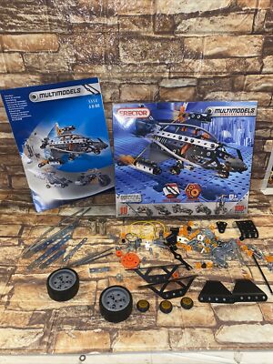 ERECTOR #5550 Multimodels Set 10 Models For Parts Erector Parts
