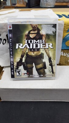 CIB TOMB RAIDER UNDERWORLD PS3 SONY PLAYSTATION 3 VIDEO GAME