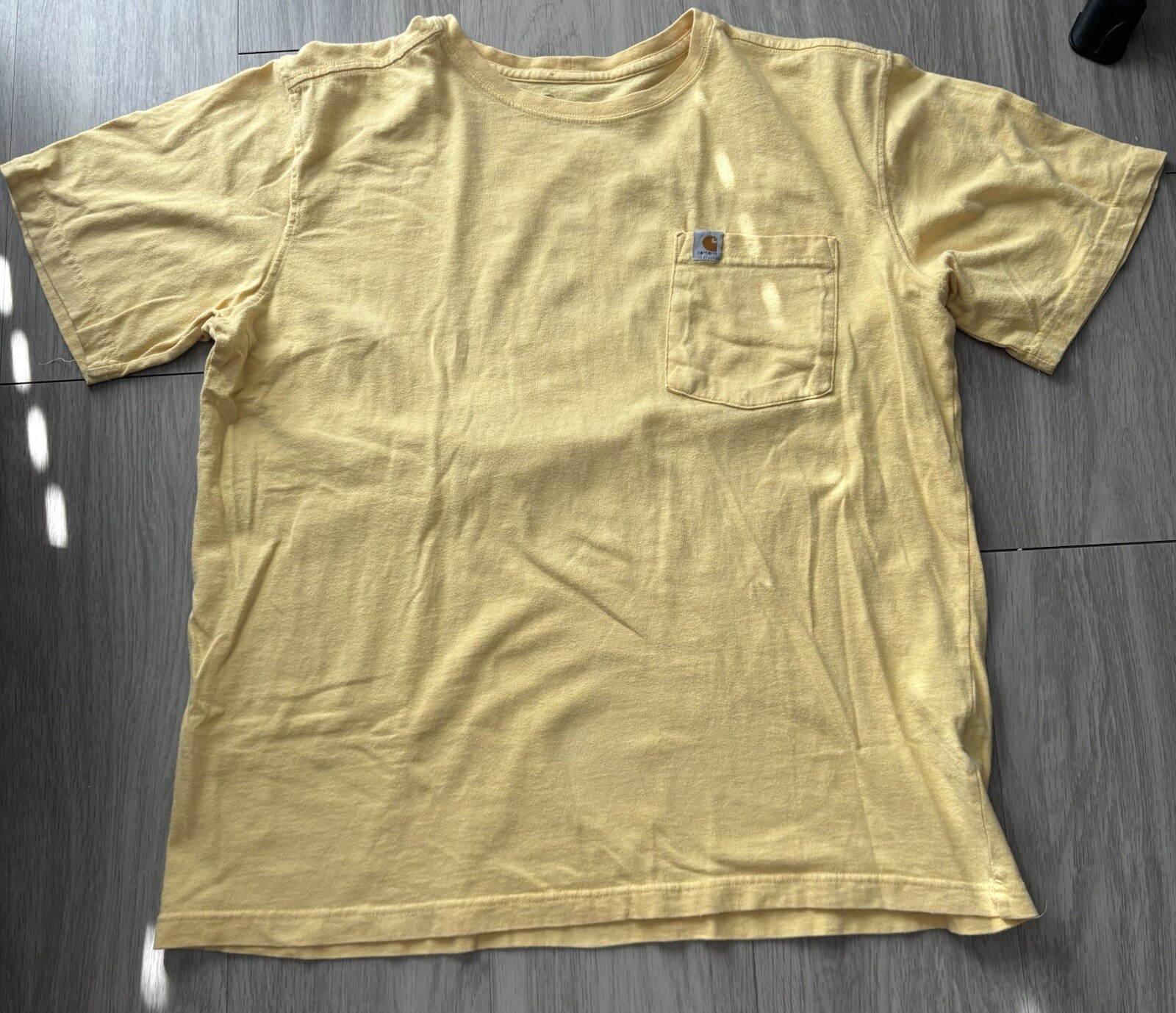 Carhartt Chest Pocket Shirt Mens Size Large Short Sleeve Relaxed Fit