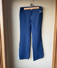 THE NORTH FACE Pants APEX Flight Series Women’s 8 Ski Hiking Soft Shell Blue
