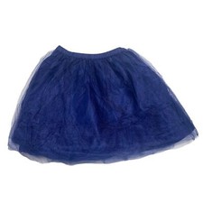 Mini Boden Ballet Ballerina Navy Blue Tulle Chiffon Tutu Elastic Waist Skirt