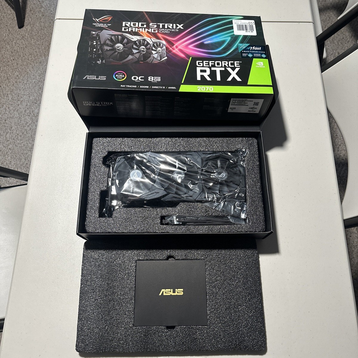 ASUS ROG Strix GeForce RTX 2070 OC 08G Gaming Brand New Open