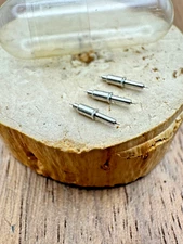 LOT X3 Waltham 4861 16s tapered PocketWatch Balance Staffs FRICTION 99'/vanguard