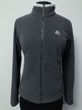 VTG Nike ACG Gray ThermaFit Fleece Full Zip Long Sleeve Activewear Jacket S 4-6