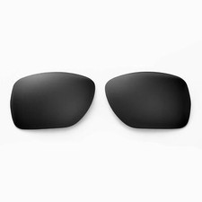 Walleva Black Polarized Replacement Lenses For Oakley Deviation OO4061 Series