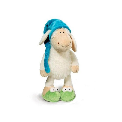 Sleepy Sheep Plush 10 in Suffed Animal Soft Baby Doll Original 25 cm White lamb