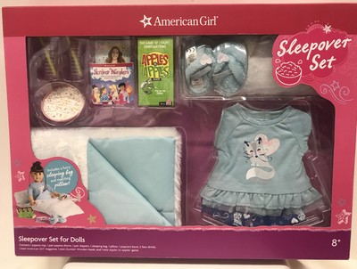 american girl sleepover set