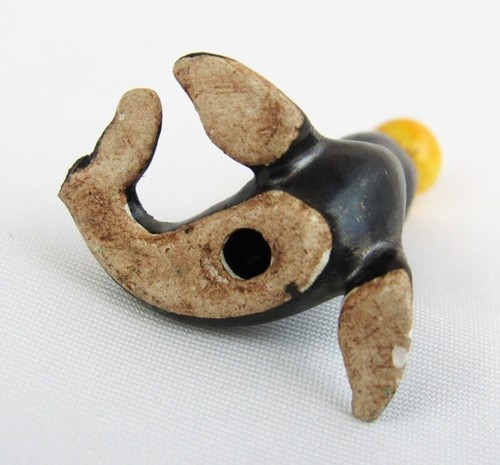 Vintage Hagen Renaker Miniature Baby Seal with Yellow Ball on Nose Figurine - Picture 5 of 6