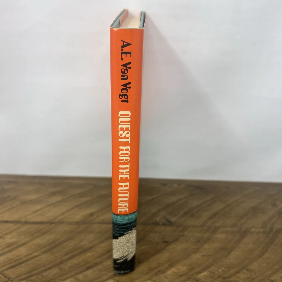 A.E. Van Vogt Quest For the Future 1970 Vintage Hardcover Dust Jacket Sci Fi - Image 2 of 4