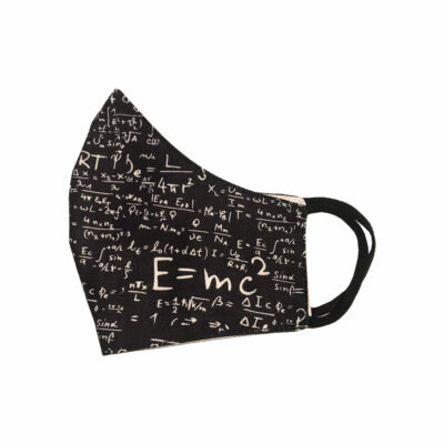 Einstein EMC2 Gleichung Schutzhülle wiederverwendbar atmungsaktiv Mathe Tafel