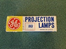 GE PROJECTOR LAMP BULB DEJ 750 watts 120v New Old Stock