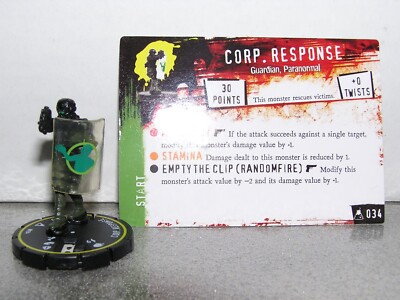 Horrorclix The Lab #034 Corp. Response