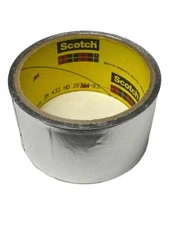 NEW 1 Roll 3M 433 High Temperature Aluminum Foil Tape 50.8mm x 9.1m (2" x 10yd)