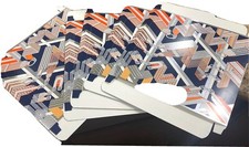 New Authentic Hermes Gift Box Sleeve 9 7/8"x 9 3/4"x 1" For Inserting Gift Boxes