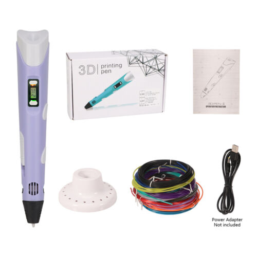 3D Stifte Set 3D Druck Stift mit 12Farben 120ft PLA Filament 3D Pen DIY Kinder - Bild 18 von 18