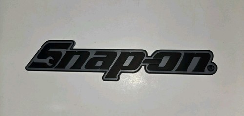 2PACK SNAP ON TOOL BOX LOGO EMBLEM MATTE BLACK Plastic Badge Decal 8" NEW + GIFT - Picture 4 of 8