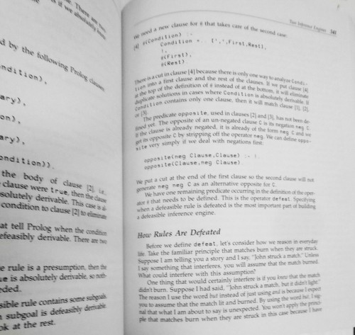 Prologue programmation en profondeur, par Michael A. Covington ; Donald Nute ; Andre Vellino - Photo 7 sur 9