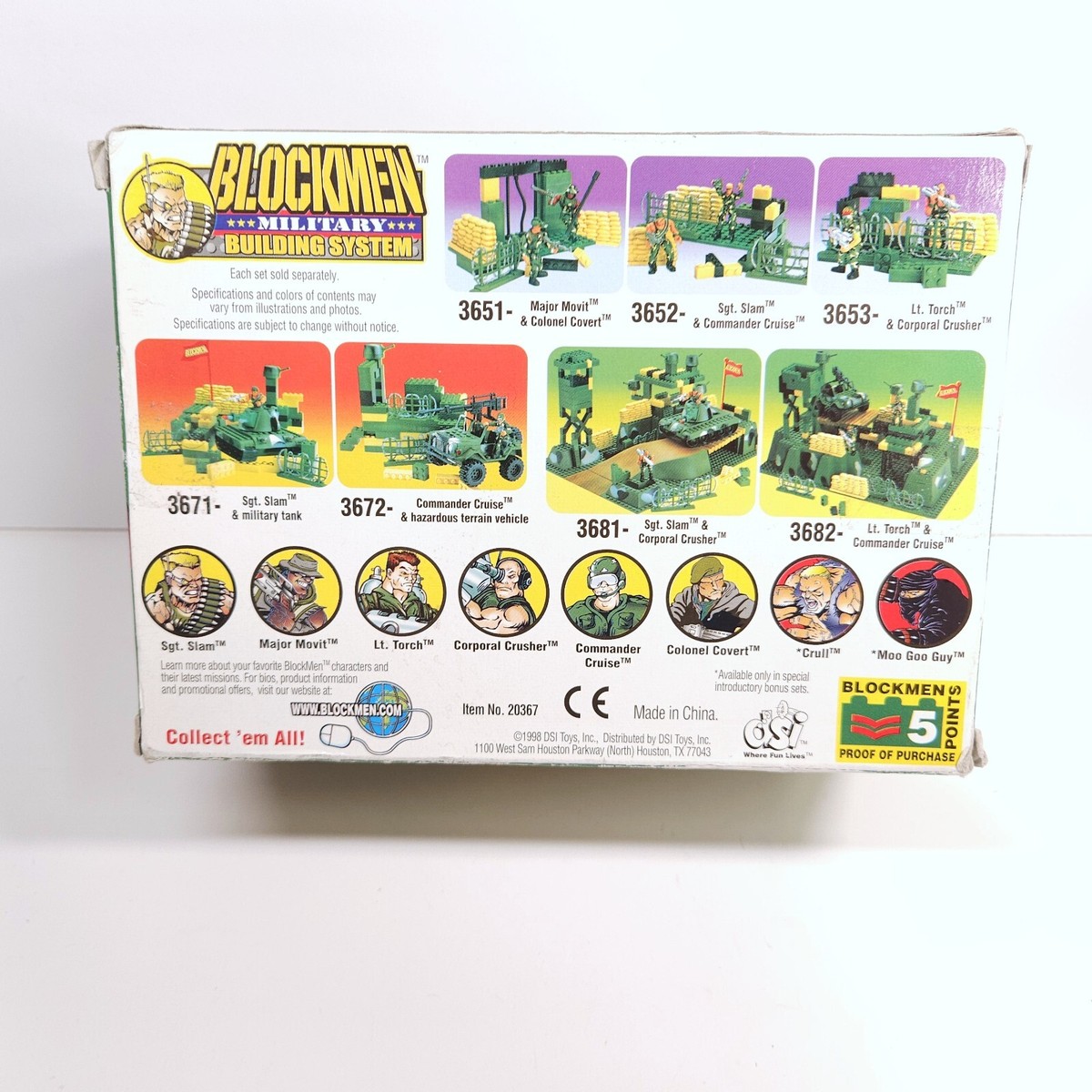BLOCKMEN 86pc Military Building System Blocks 3671 TANK BLOCKMEN 86pc Military Building System Blocks 3671 TANK