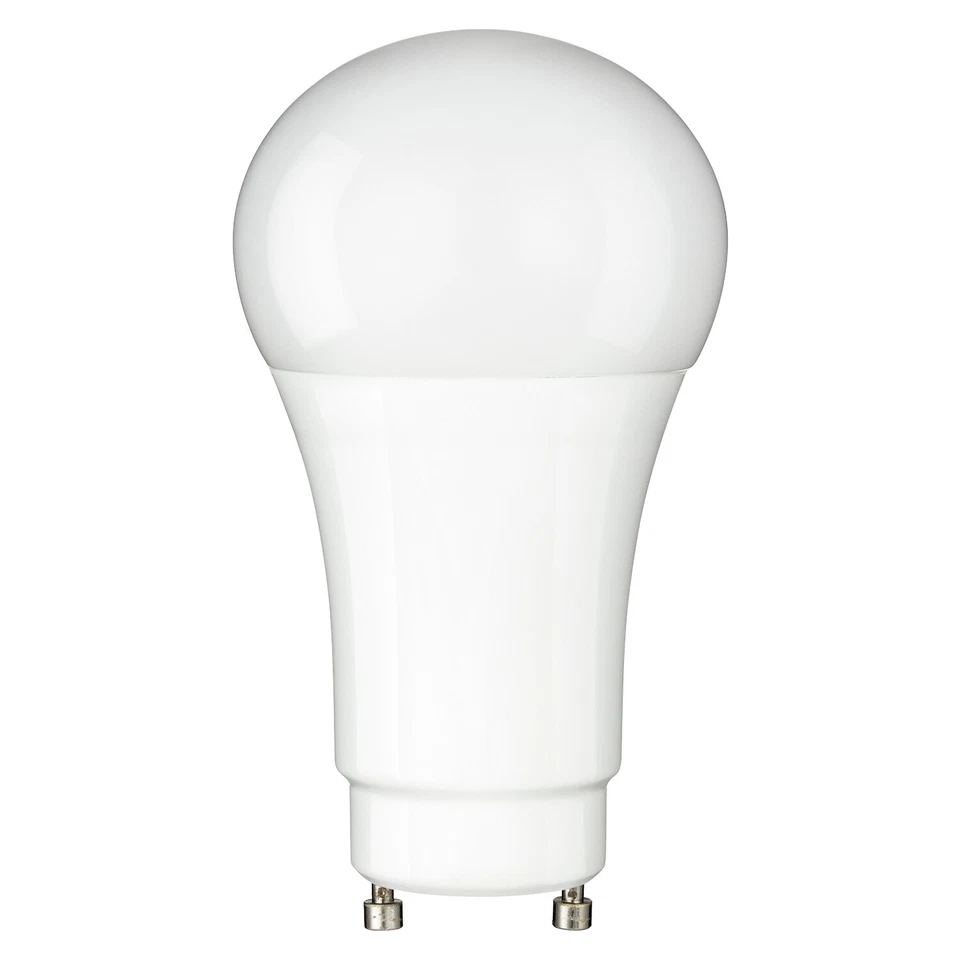 LED A19 Light Bulb 14W (100W EQV) GU24 Base Dimmable 2700K Warm White - 6 Pack - Image 2 of 2