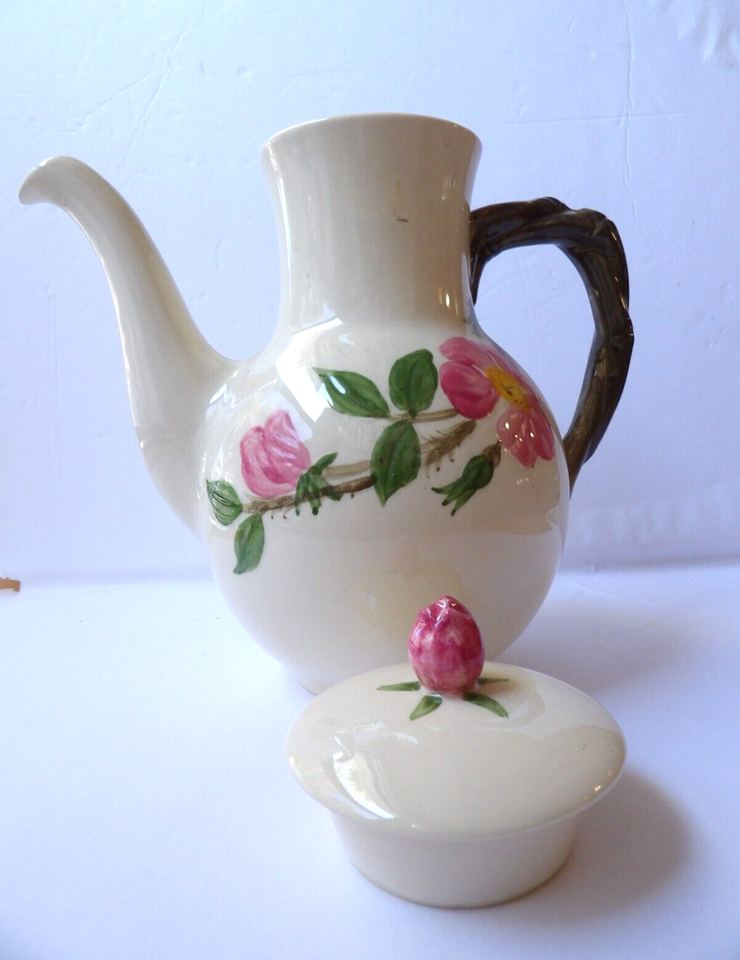 Franciscan Vintage Desert Rose Coffee Pot w/ Lid USA eBay