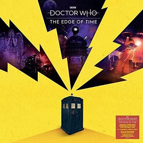 ORIGINAL SOUNDTRACK DOCTOR WHO: THE EDGE OF TIME [140G RED AND PURPLE VINYL] NEW