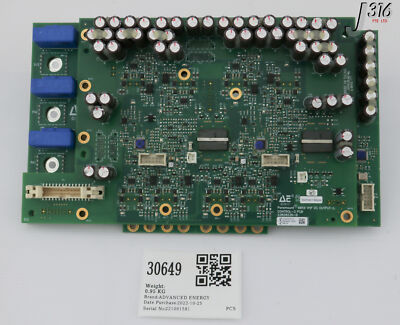 ADVANCED ENERGY 30649 Advanced Energy PCB Paramount 60XX VHF DC Ausgang links