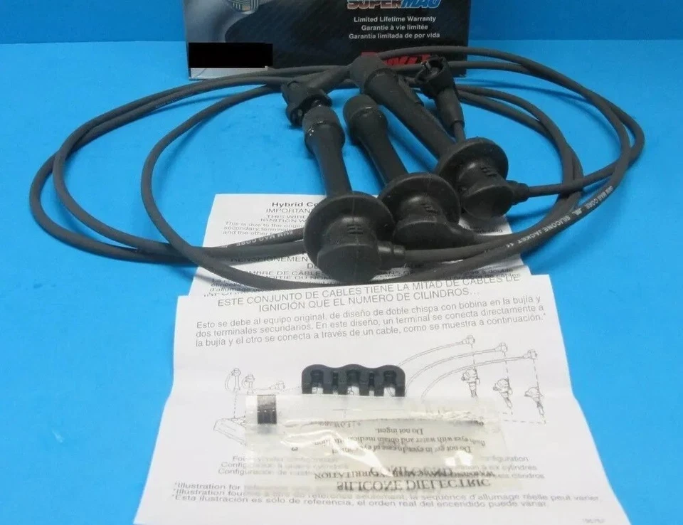 Комплект проводов свечей зажигания для Toyota от оригинального производителя No QW1097 Tacoma 4Runner Tundra 3,4 л - Изображение 4 из 4