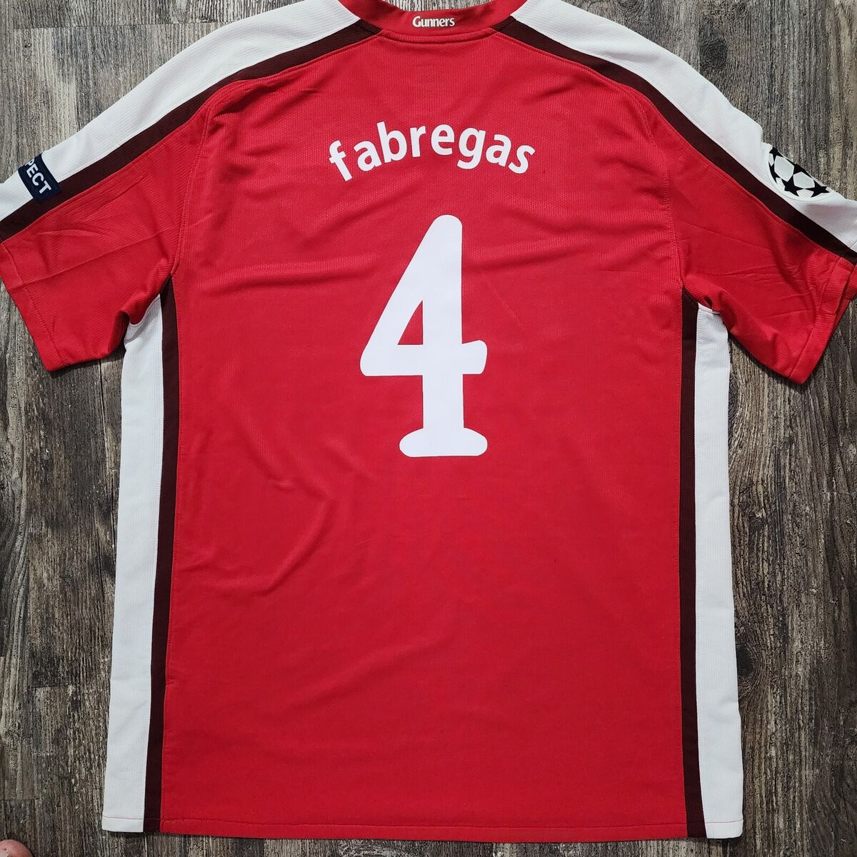 2008 Nike Arsenal Home Soccer Cesc Fabregas Men XL London 2008 Nike Arsenal Home Soccer Cesc Fabregas Men XL London