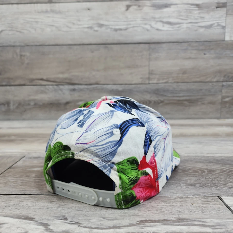 Gorra Kauai Hawaiana Floral Sombrero Adulto Hombre Ajustable Snapback Bordado Logo Foto 4 de 4