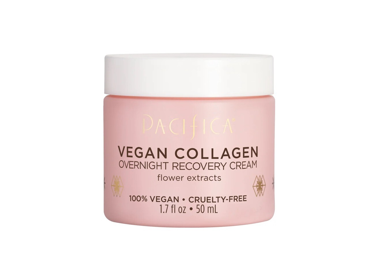Vegan Collagen Overnight Recovery Cream 50ml- 1.7 fl oz. Apply before bedtime