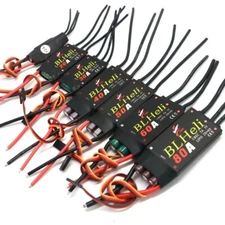 BLHeli Brushless ESC 12A 20A 30A 40A 50A 60A 80A w/UBEC for Quadcopter Aircraft