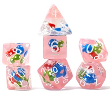 SDZ0024-01 Sirius Dice Role Playing Game Dice Set (7): Mushroom Village