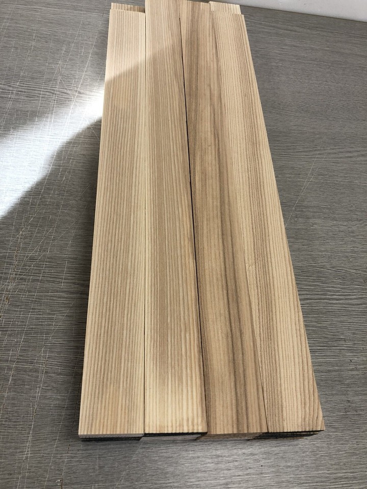 Maple Hardwood Offcuts - 20 Pieces, 48mm X 10mm X 600mm, Planned & Square Edge