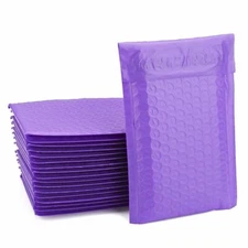 Purple Poly Bubble Padded Shipping Mailers #000 #00 #0 #CD #1 #2 #3 #4 #5 #6 #7