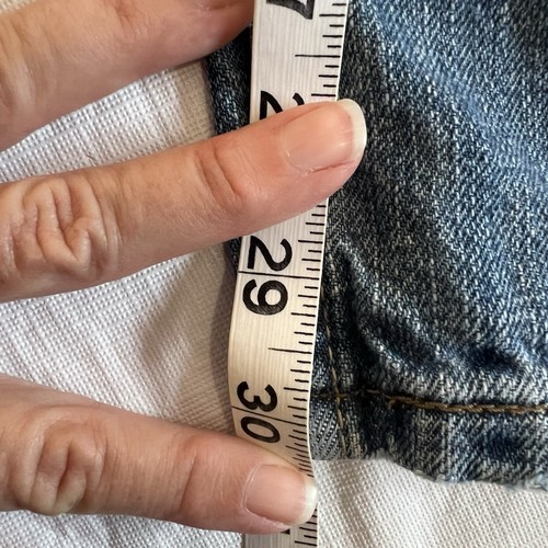 Levi's 514 Mens Jeans Size 38 x 30 Straight Leg Cotton Slim Fit Worn-In Faded - Picture 12 of 12
